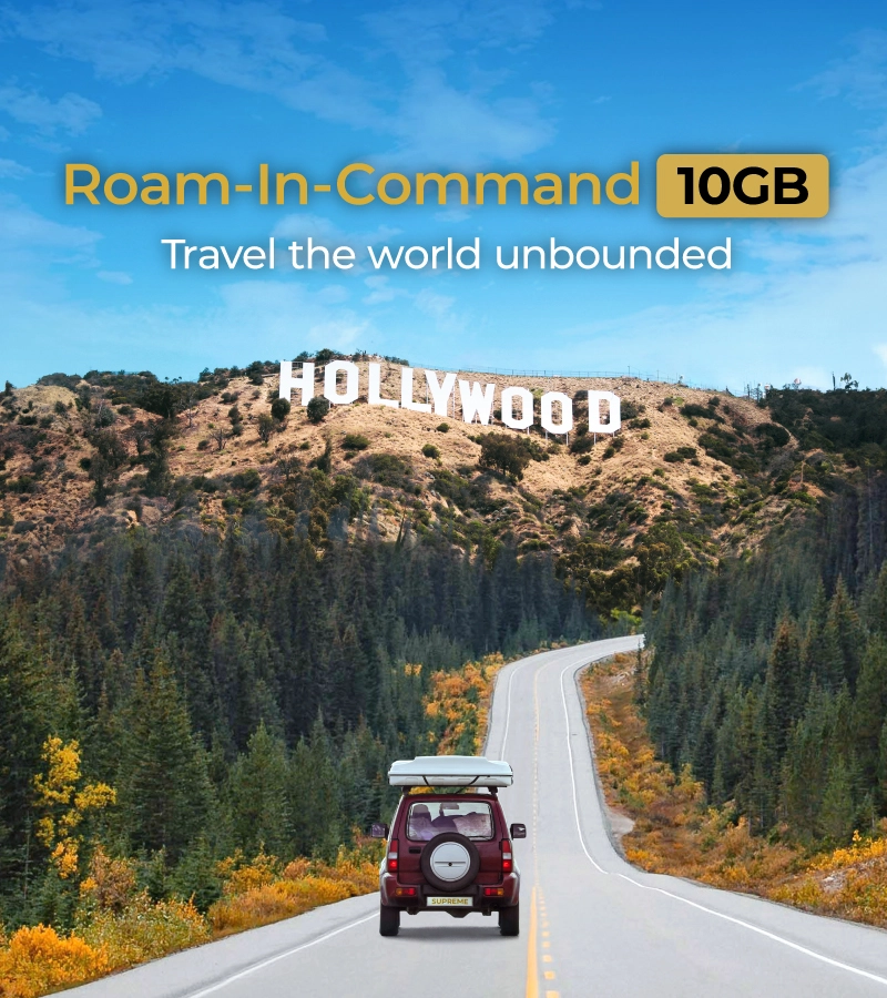 Roam-In-Command 10GB